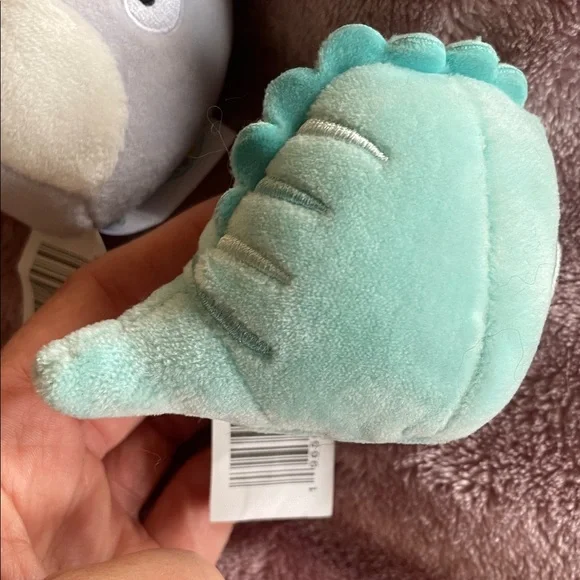 Squishmallows Mint Green and purple Plush Toy Set - Picture 6 of 9